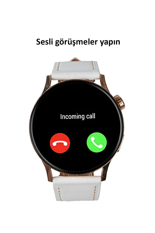 Kompakt Şık Akıllı Saat Sesli Görüşme Özellikli